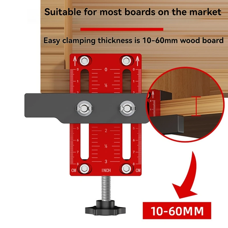 Cabinet Door Installation Positioner Versatile Hardware Jig High Woodworking For Effortless Ment Power Tool