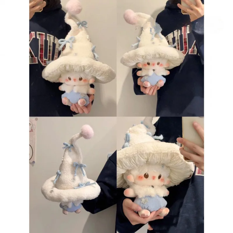 ملابس دمى قطنية على شكل فطر الثلج ملابس دمى ناعمة ولزجة ملابس دمى كرتونية لطيفة بدون دمية