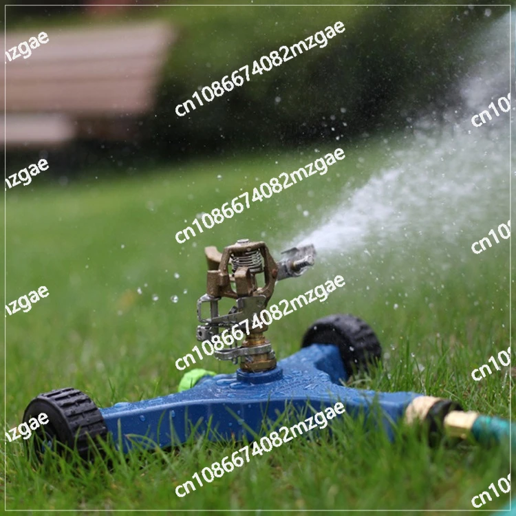 Gardening Garden Tools Full Metal Rocker Arm Sprinkler Lawn Spray