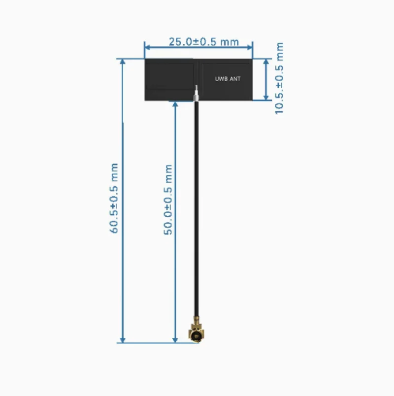 

20pcs UWB-FPC UWB built-in FPC omnidirectional antenna, low-cost ultra wideband embedded antenna