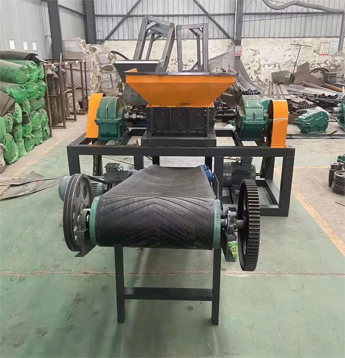 Metal Shredder /Steel Shredding Machine /Waste Cable Wire Wood Shredder