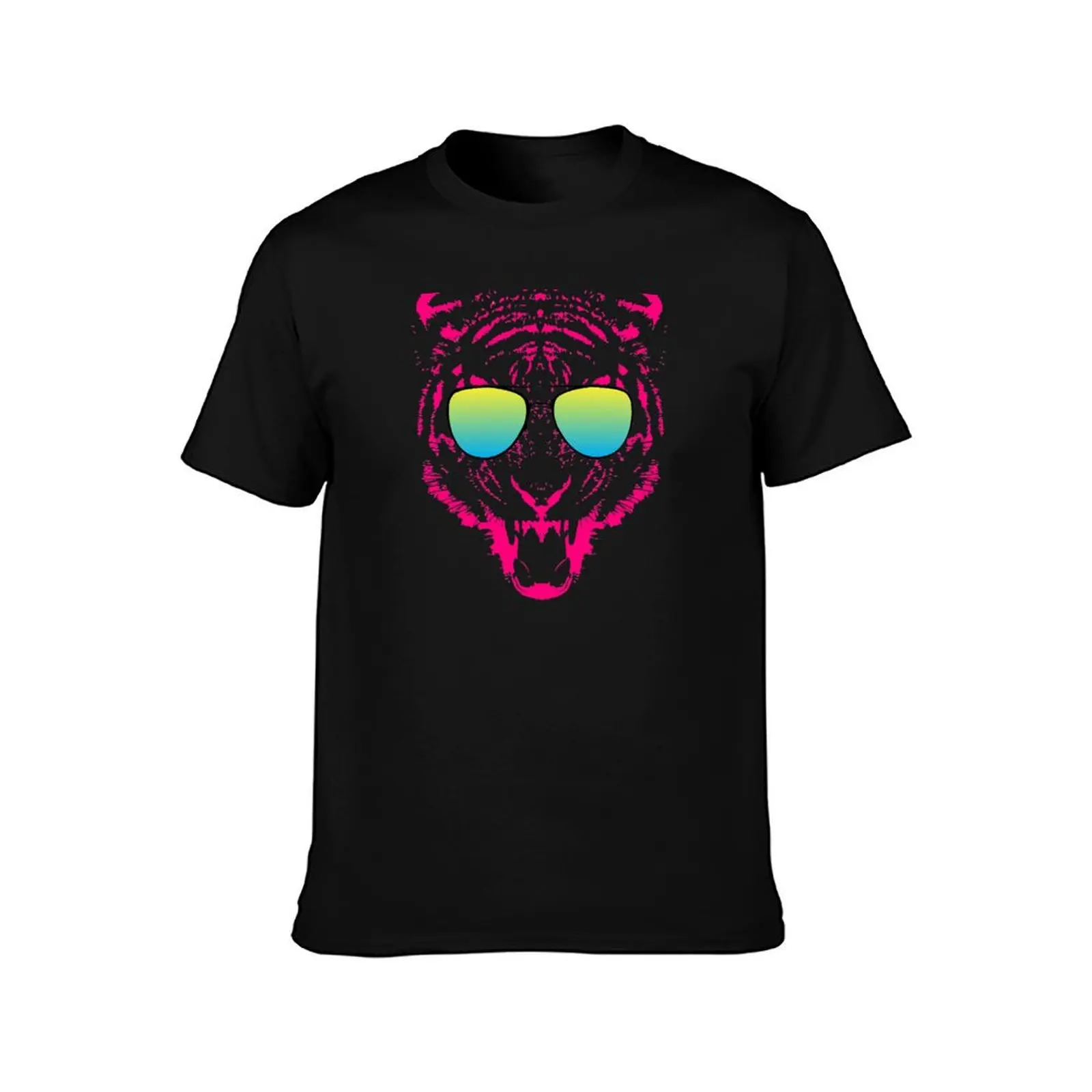 Stylin' Tiger T-Shirt Fitness Quick Dry Short Sleeve Top T-Shirt