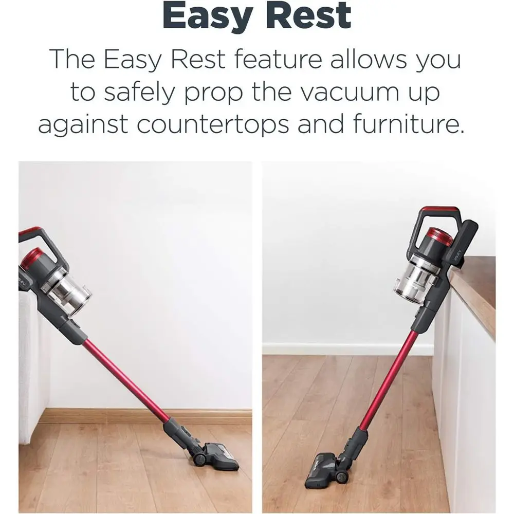 Lightweight Cordless Stick Vacuum Cleaner Convenient for Hard Floors, Rechargeable Handheld Vacuum Cleaner Portable with Powerfu