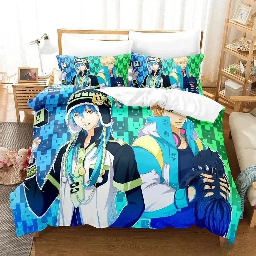 

Home Living Luxury DRAMAtical Murder Bedding Set Cartoon Anime three-piece set Adult Kid Bedroom Duvet cover Sets 3D Print Anime