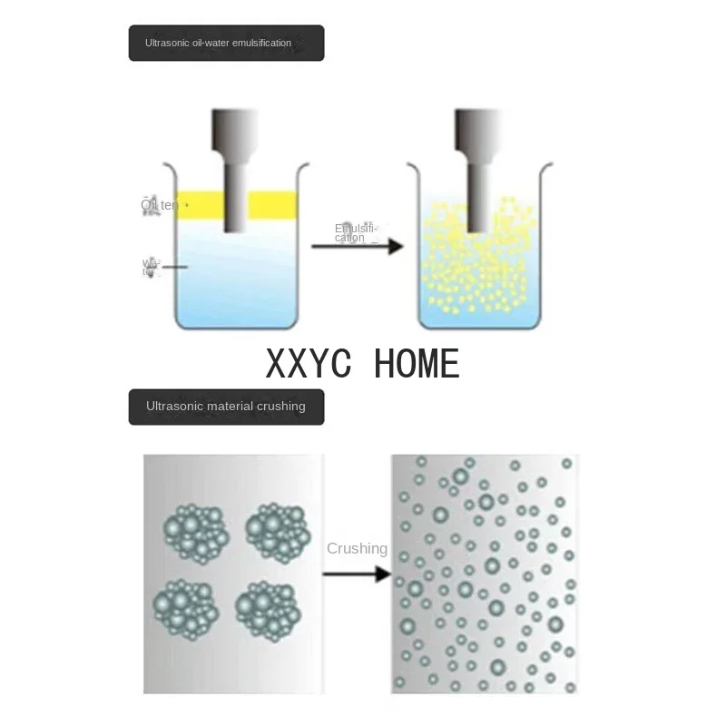 새로운 휴대용 핸드 헬드 초음파 균질화기 믹서 셀 파괴자 셀 Sonicator 150W 100Ul-100Ml 브랜드
