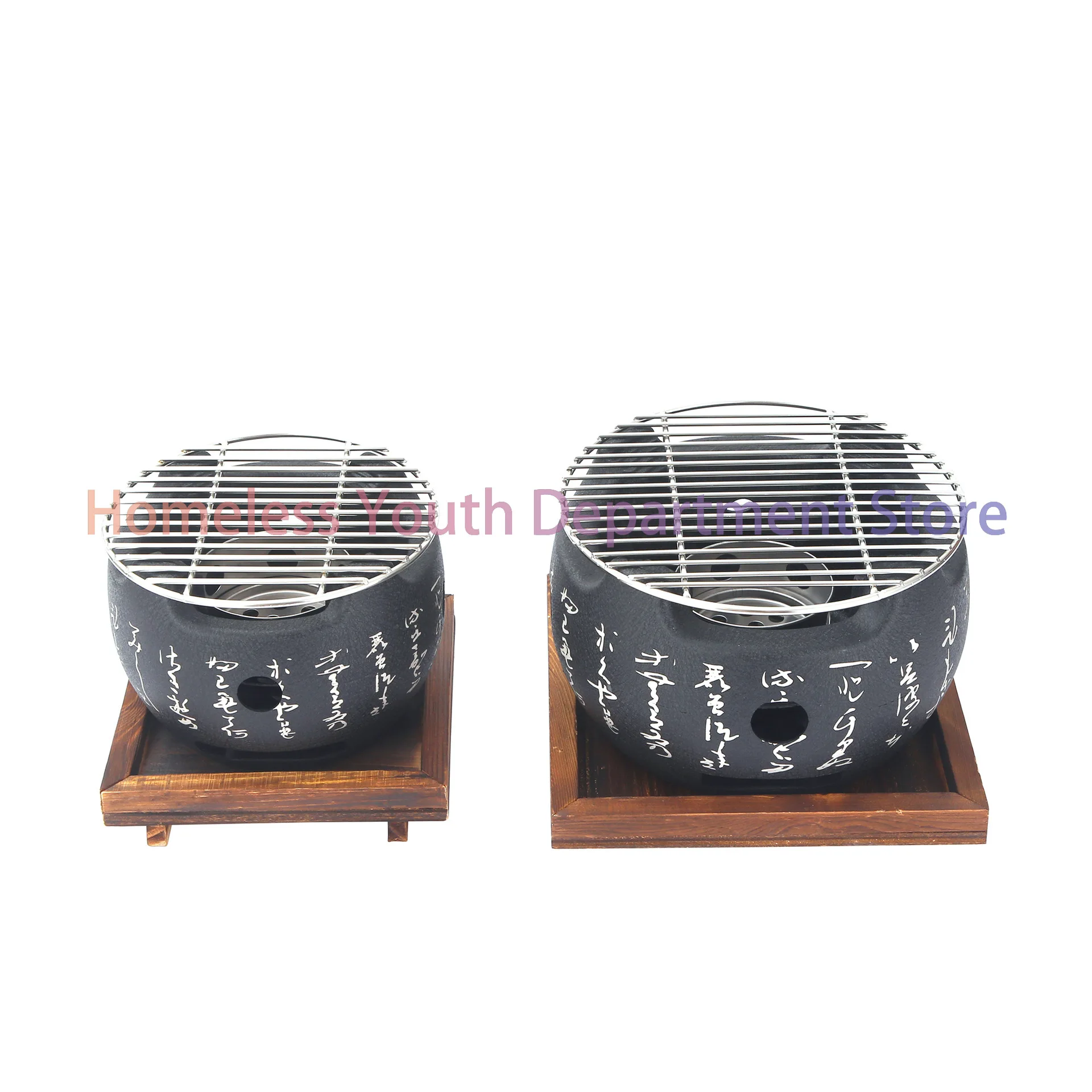 New rectangular stove charcoal grill A variety of Japanese cooking stoves