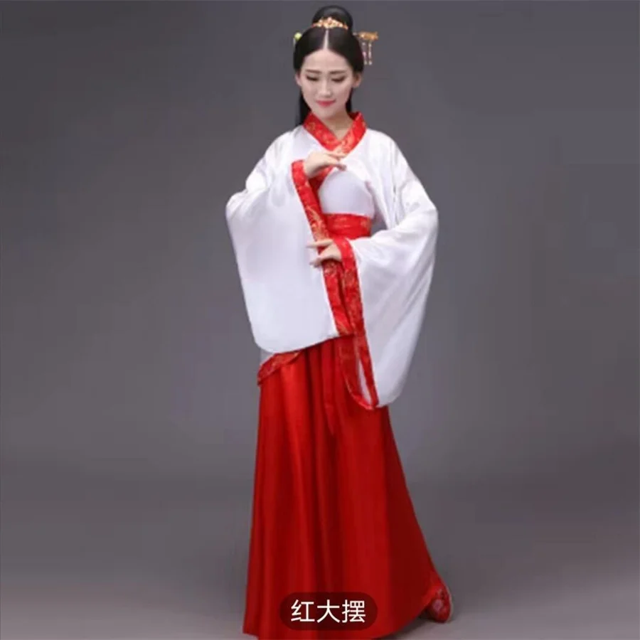 Chinese silk robe Costume Girls Women Kimono China Traditional Vintage Ethnic antique dress Dance Costume Hanfu chinese clothe