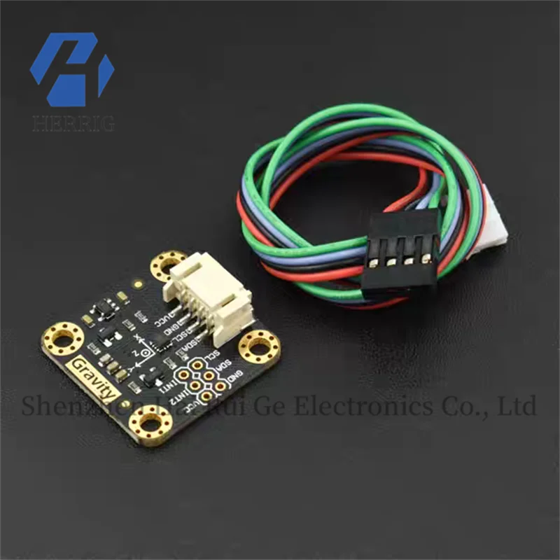 

Low power Gravity: I2C LIS2DH three-axis three-way accelerometer sensor compatible with Arduino