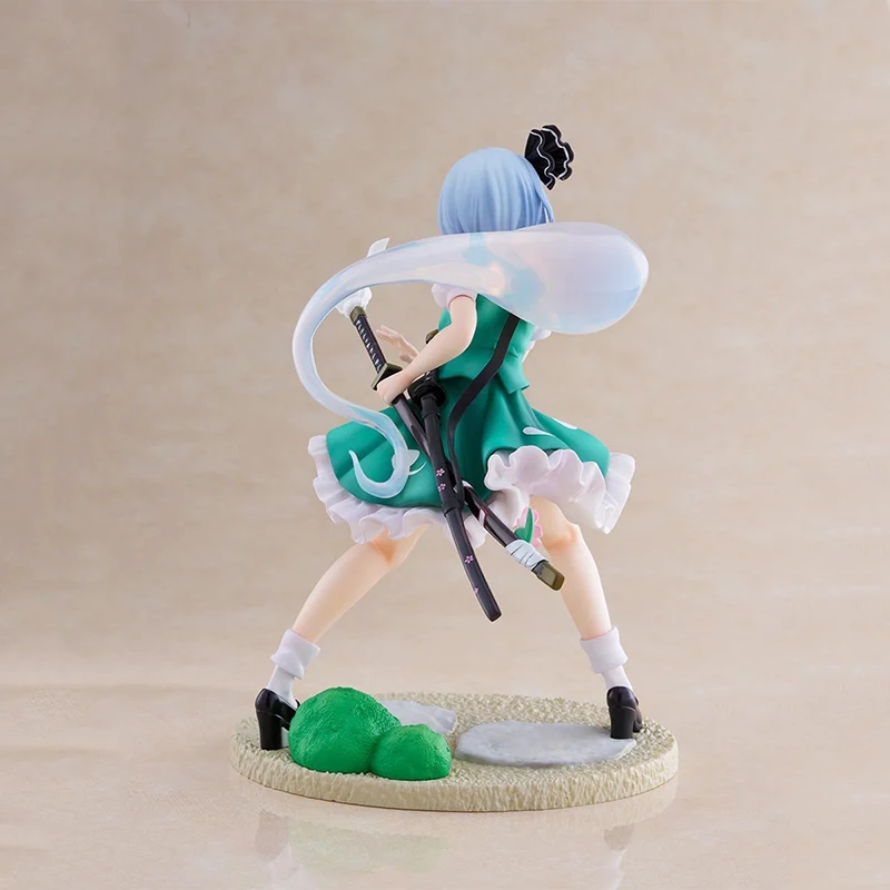 Genuine Original F:NEX Oriental Project Konpaku Youmu PVC 19CM Anime Figure Collectible Model Dolls Statuette Ornament Gift