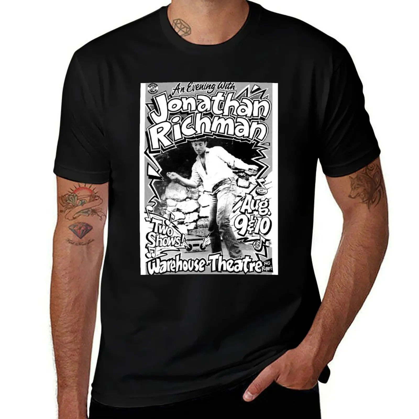 Jonathan Richman Live 1989 T-Shirt Sun Protective Outdoor Tee Top T-Shirt
