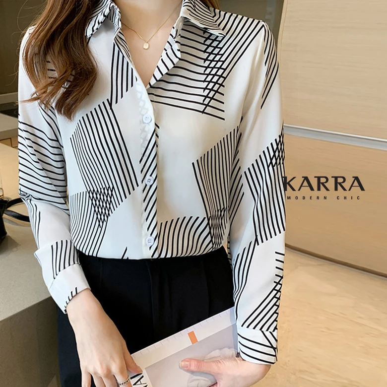 KARRA (up to 77) UNIQUE UNGARA Squareblouses _ KL3FBL073C