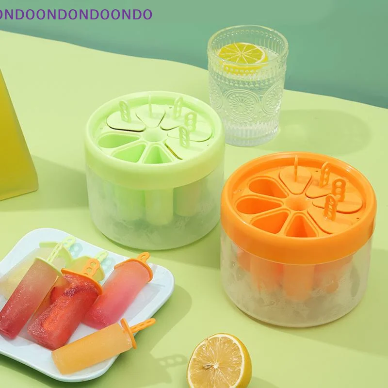 8 Holes Easy Release Ice Molds, DIY Popsicle Maker With Quick Freezing Technology For Home Ice Bars, Homemade Ice Cream Mold