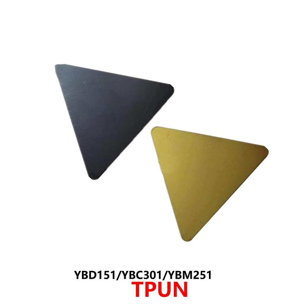 

Original Carbide Inserts TPUN1103 TPUN1603 CNC Tools Blades TPUN 2204 TPUN110304 TPUN110308 TPUN160308 TPUN220408 YBD151 YBM251