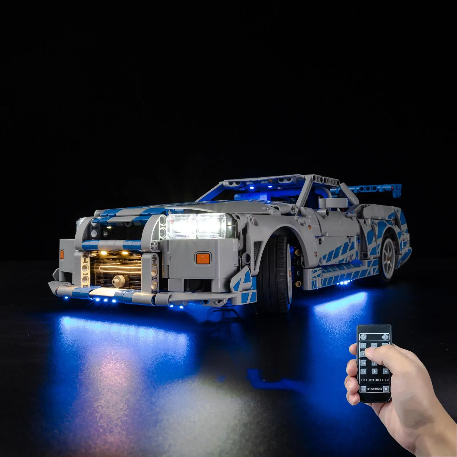 EASYLITE Led Light Set For 2 Fast 2 Furious Nissan Skyline GT-R (R34) Car 42210