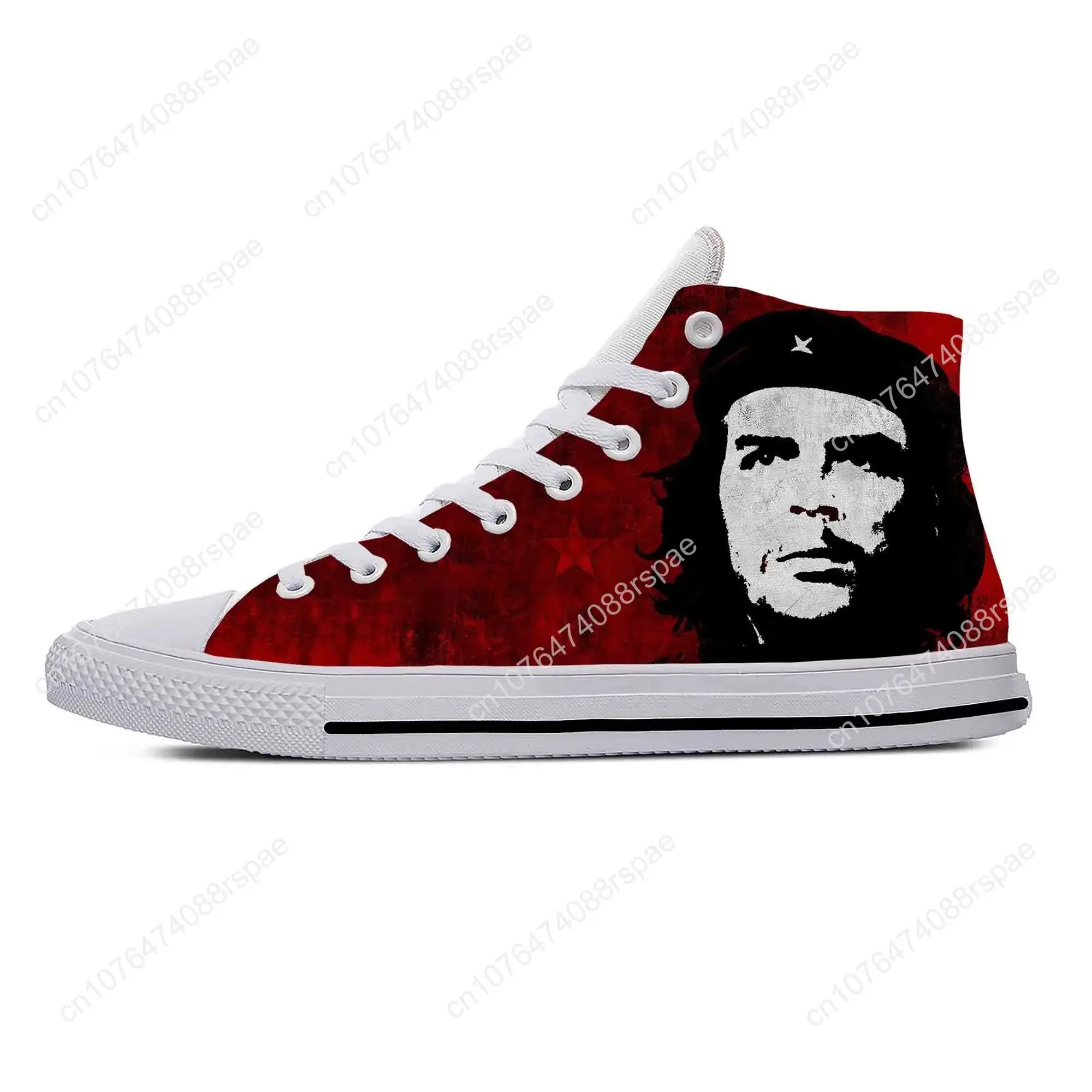 Hot Cool Che Guevara Communisme Socialisme Cuba Cuban Casual Schoenen Hoge Top Lichtgewicht Heren Dames Sneakers Klassieke Board Schoenen