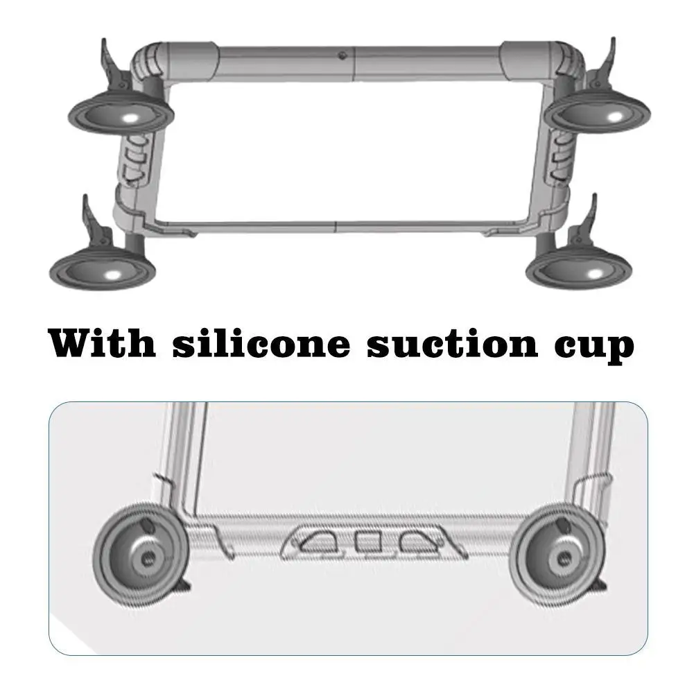 

For StarLink Mini Silicone Protective Case Cover With Silicone Suction Cup Anti-Bump And Anti-Drop Outdoor Waterproof For Car