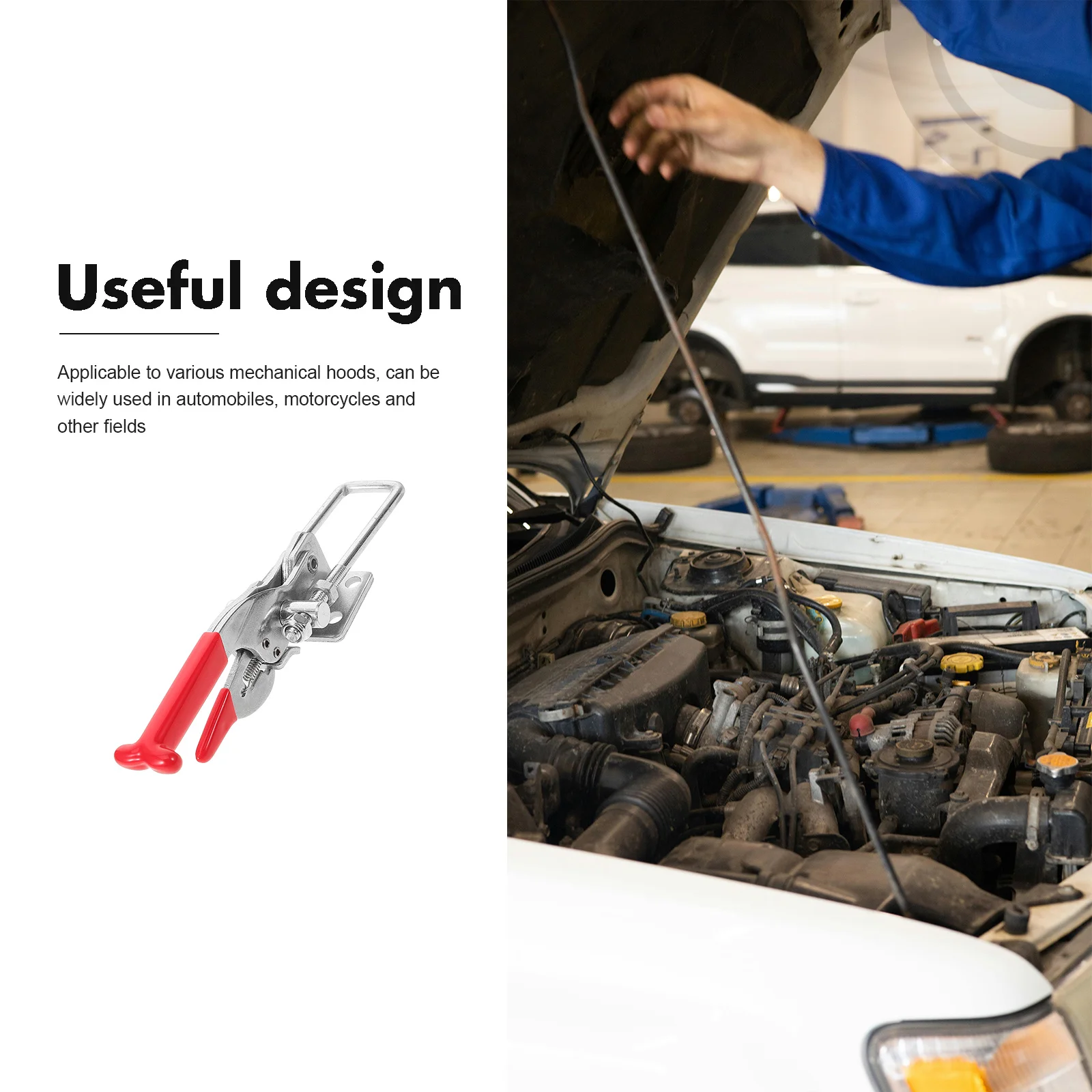 

T-Handle Draw Latches Heavy Duty Rubber Flexible For Car Hood Toolbox Cooler Cabinet Boat Hatch Freezer Door