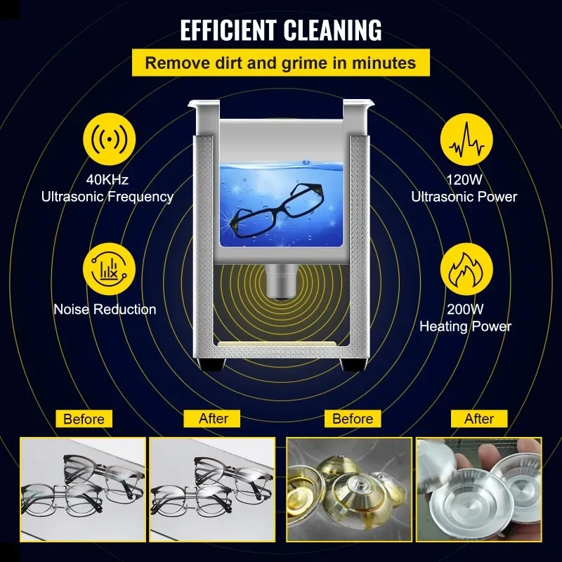 【Premium】SucceBuy 2L 3L 6L 10L 15L Upgraded Ultrasonic Cleaner Lave-Dishes Port le Washing  hine Diswasher   Home Appliances