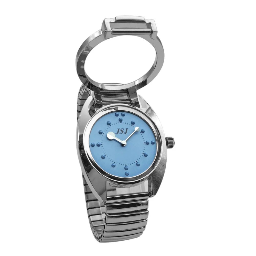 Xúc Giác Cho Người Mù -- Hoạt Động Bằng Pin (Mở Rộng Ban Nhạc, Mặt Số Xanh Dương)