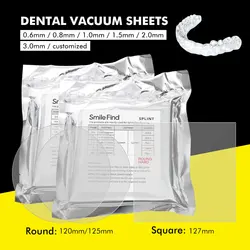 Dental Orthodontic Splint Retainer Vacuum Forming Sheet Soft/Hard Plastic 1.0/1.5/2.0mm Dentistry Thermoforming Material For Lab