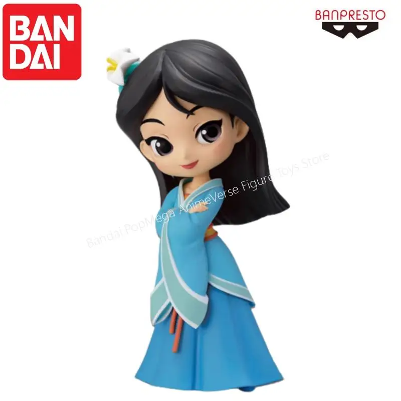 In Stock Original Bandai Disney Princess Anime Figure Snow White and Others Action Figure Toys for Kids Gift Collectible Model