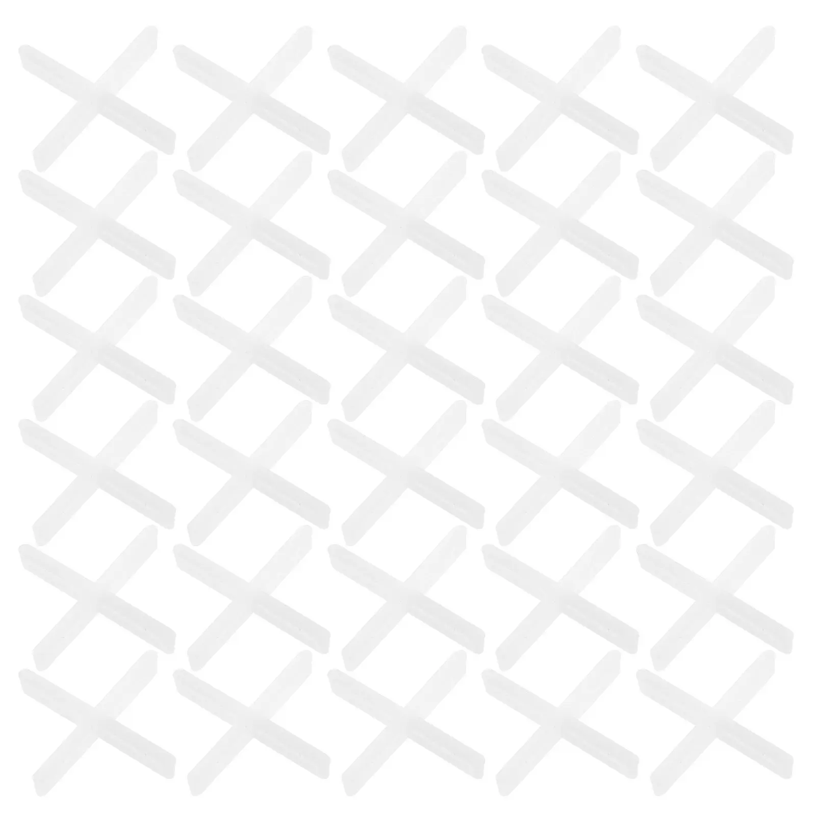 500Pcs Tile Spacers Precise Alignment Plastic Cross Leveling Clips for Wall and Floor Tile Positioning Leveler System Kits
