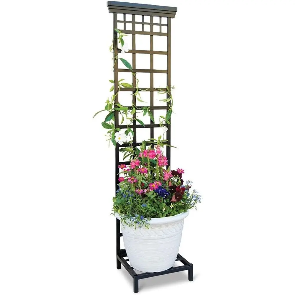 Vertical Garden Support with Freestanding Frame