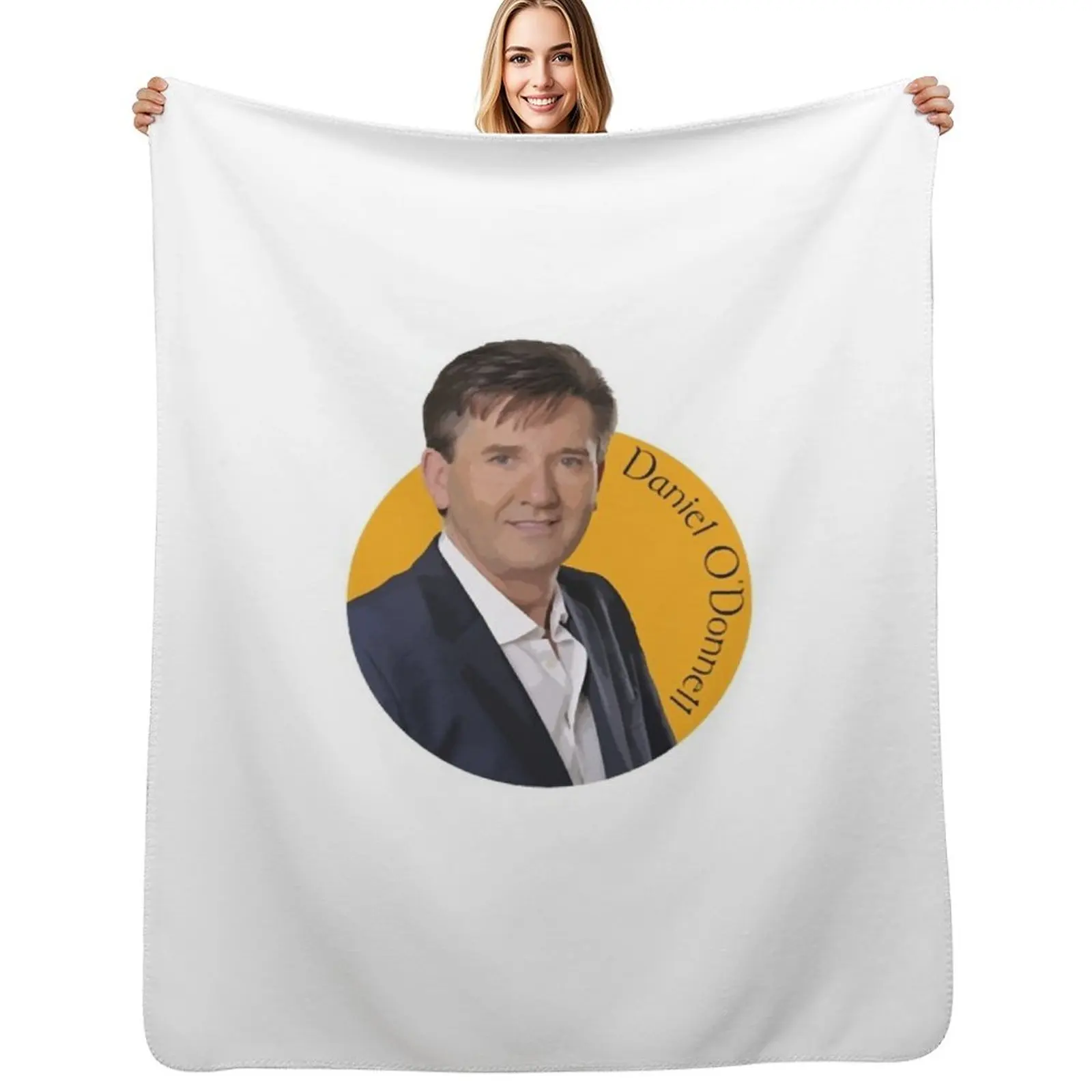 Daniel O'Donnell Throw Blanket Cozy Warm Blanket for Bed Room Decor