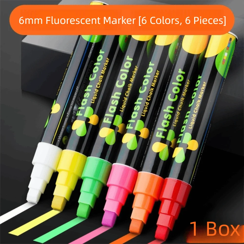 

Новая цветная ручка 6/10 мм, стираемый рекламный щит на водной основе, специальные ручки, маркер для доски, граффити, светодиодная рекламная доска