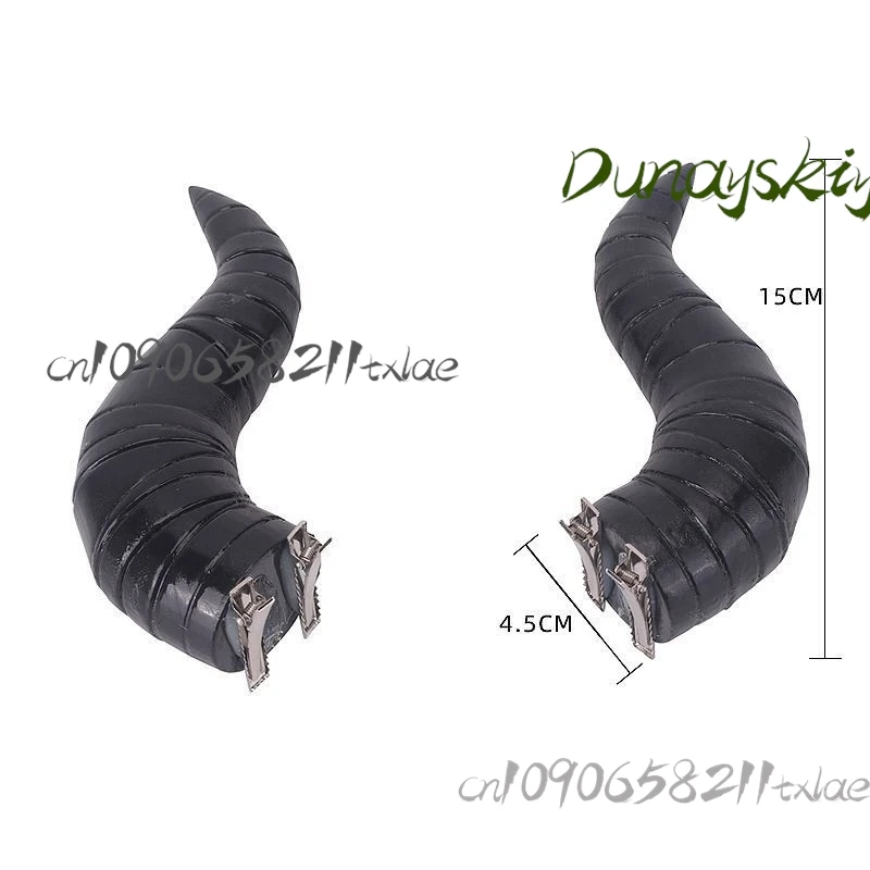 Twisted cos Wonderland Malleus Draconia Horn головной убор готический сексуальный темный Хэллоуин Рождество необычные костюмы для вечеринок аксессуары