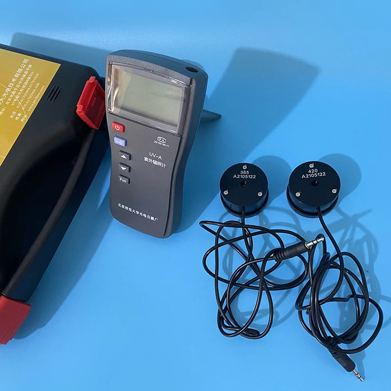 UV-A Ultraviolet Irradiance Meter Single and Dual Channel UVA365 Wavelength Ultraviolet Intensity Detector