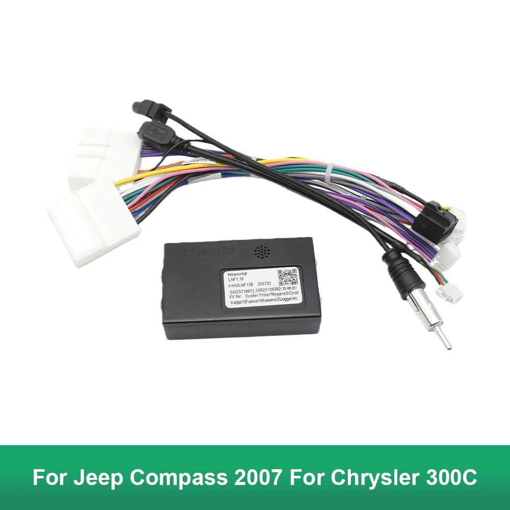 

16-контактный комплект проводки CANBUS для Mitsubishi Outlander Triton LC200 — радиоадаптер Android