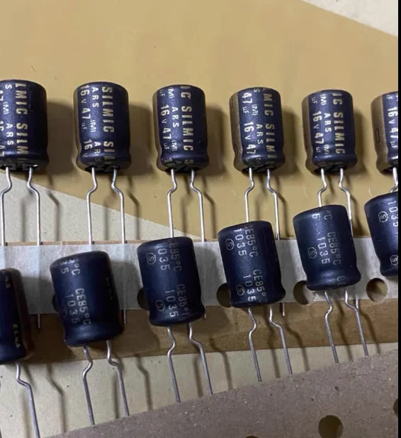 30pcs/lot ELNA SILMICII silk film 47UF 16V ARS 8X12 frosted audio Electrolytic capacitor ROS free shipping