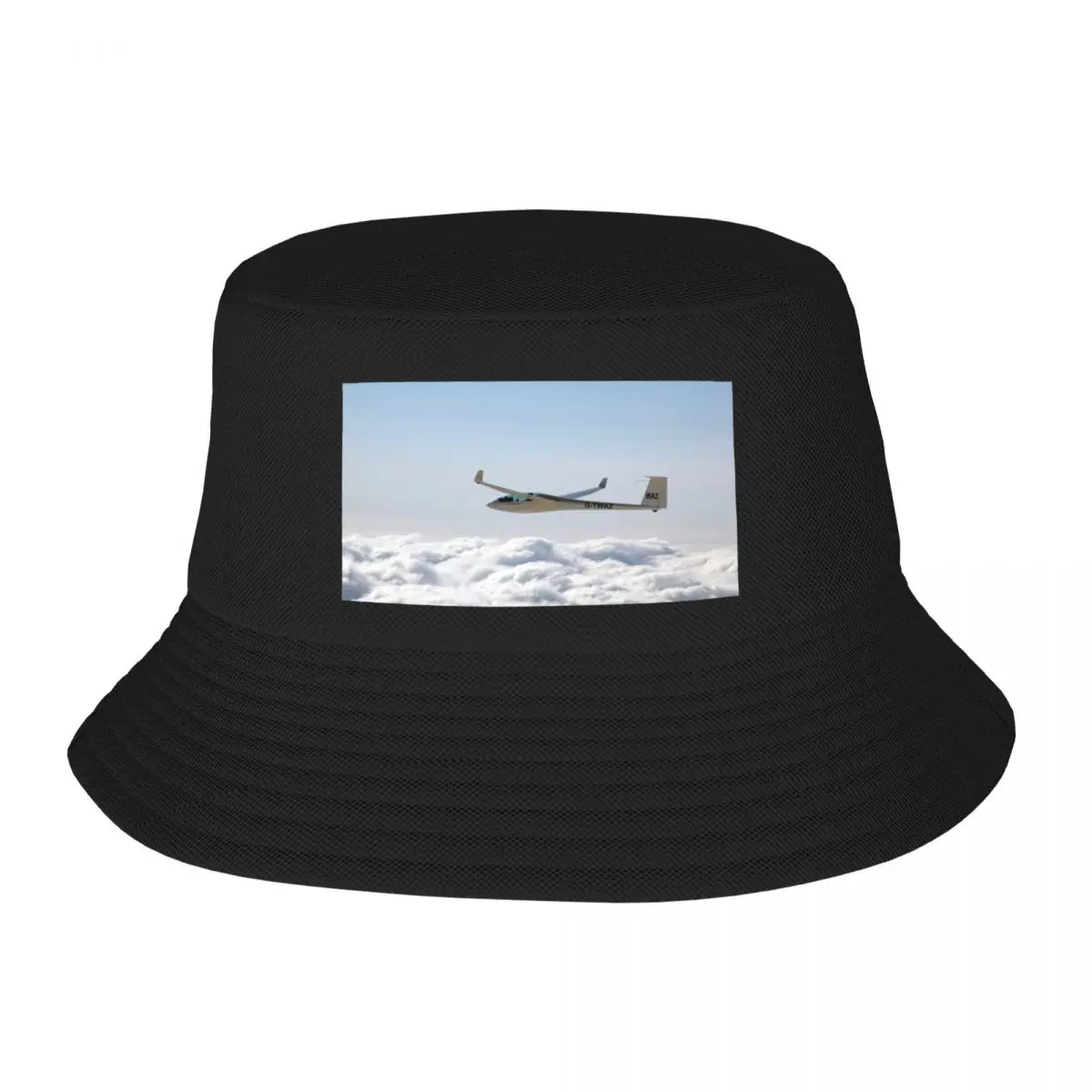 

Glider soaring high. Bucket Hat Fishing Caps Wild Ball Hat Military Cap Man Brand Man Caps Hat Women Men's