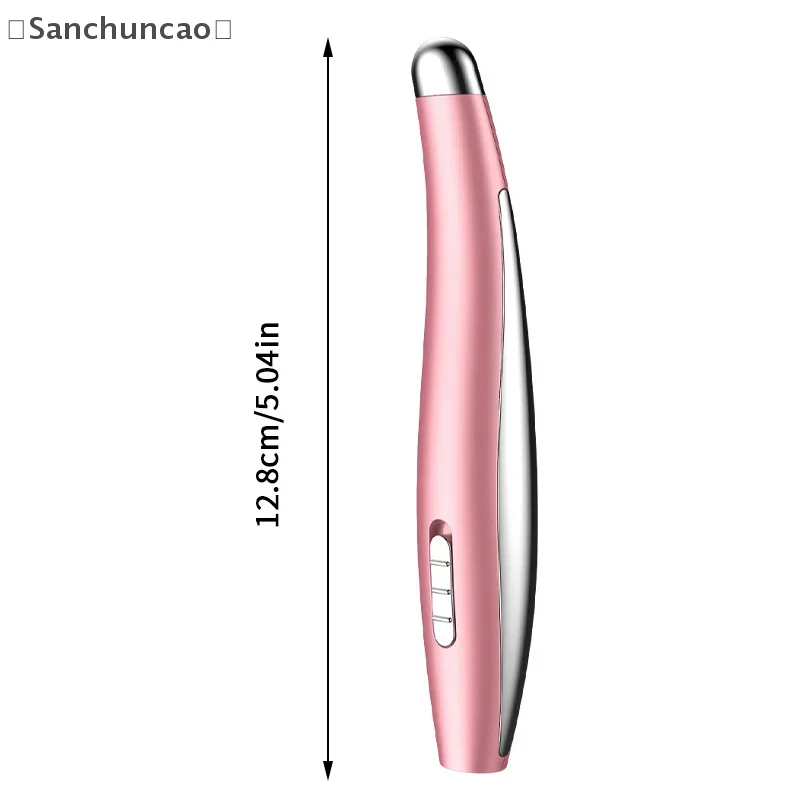 الكهربائية الوجه العين مدلك مايكرو الاهتزاز أداة تجميل العين للاسترخاء العين الهالات السوداء أكياس العين الانتفاخ تدليك العين #6