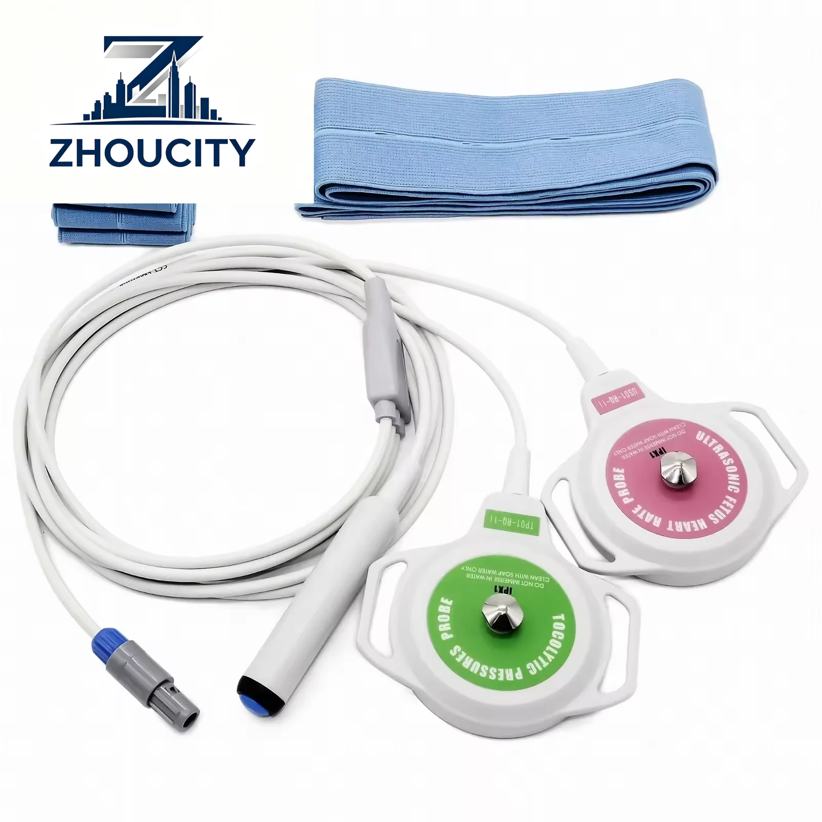 For Contec 6pin 40 Degree US&Toco Fet*al Monitor Ultrasound Probe for CMS800G CMS800F Medical Consumables