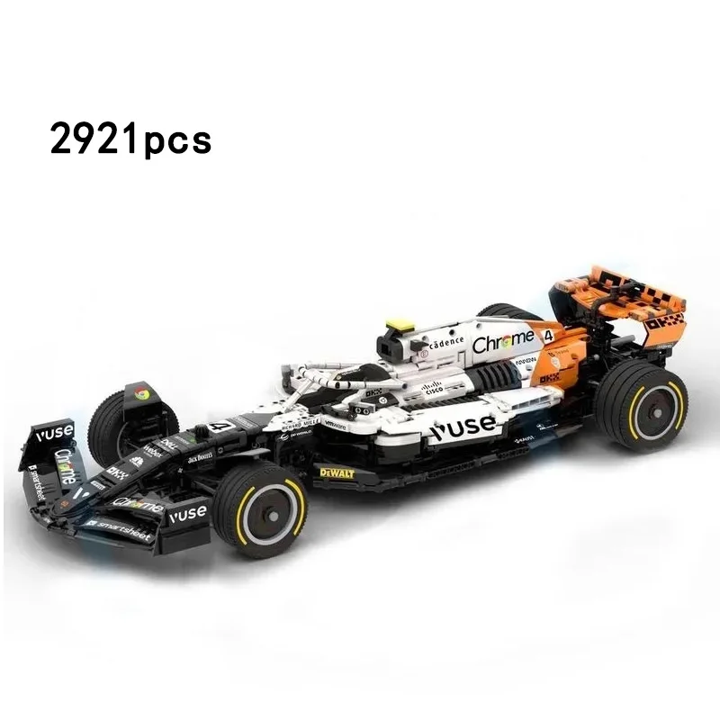 

Новинка MOC-148597 F1 MCL60 Монако 2023 Livery 1:8, Строительный набор, строительные блоки, детские игрушки, подарки на день рождения