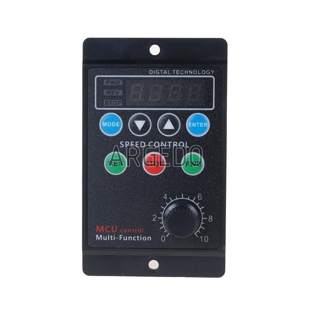 Programável 6-120W 220V AC Painel-Baseado MCU Controlador de Velocidade do Motor Digital Governador com Display LED e Soft-Start