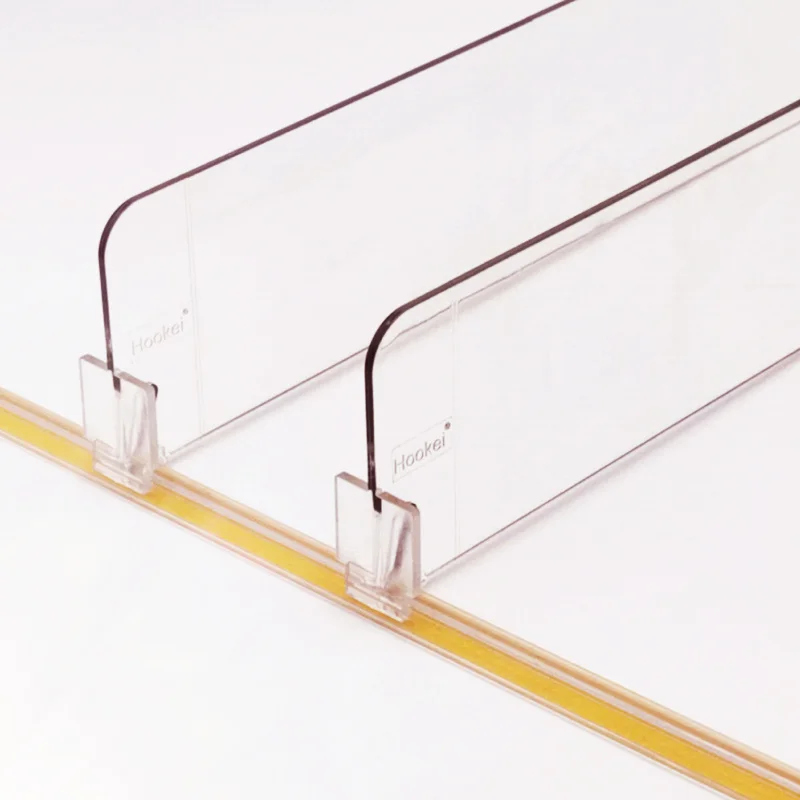 custom.Retail Display Acrylic Divider Spring Loaded Adjustable Pack Lockable Cabinet Cigarettes Lane Shelf P