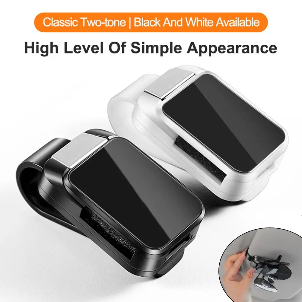 

Car Glasses Clip, Car Sun Visor Automotive Hanger Clip Ticket Card Mount Clips Sunglasses Holders for Car Accessories F4R0