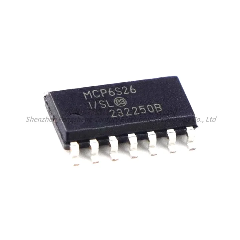 MCP6S26-I/SL MCP6S26-I SOIC-14 Programmable/Variable Gain Amplifier Chip New Original