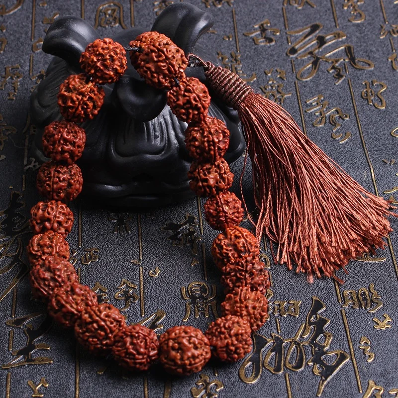 Car Stalls Pearl Buddha Beads Protect Peace Rudraksha Bodhi  Pendant Accessories  Hanging Interior Parts