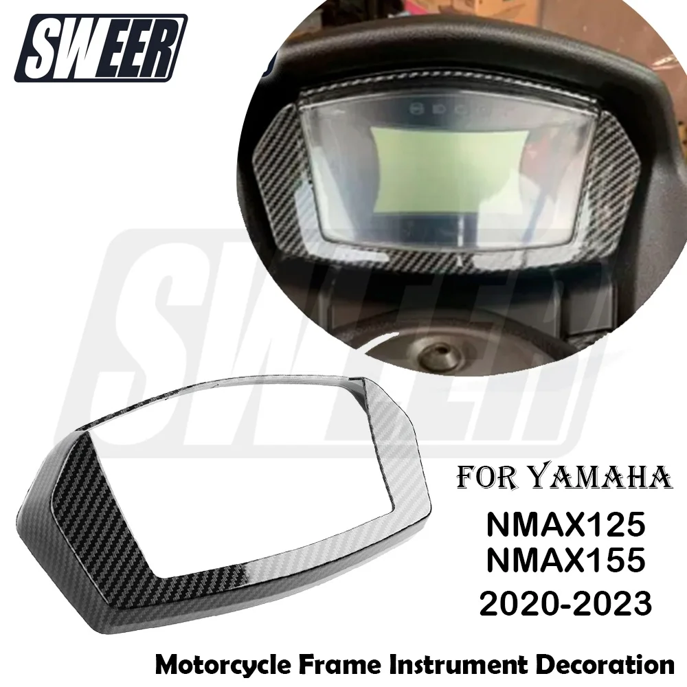 

Для Yamaha NMAX 155 NMAX 155 мотоцикла модифицированная крышка спидометра модифицированная рамка прибора корпус 20-23 аксессуары
