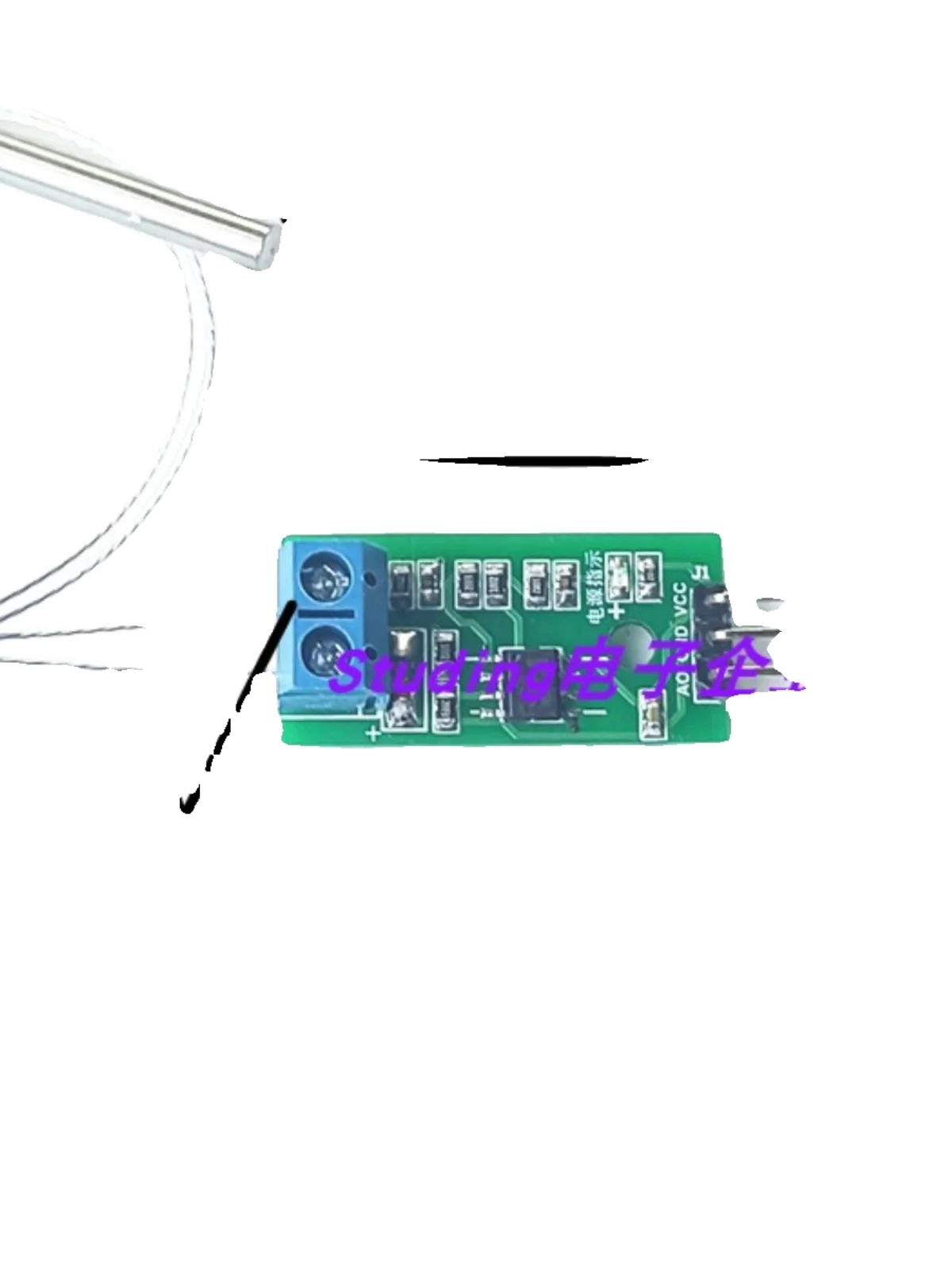 PT1000 Temperature Sensor Transmitter STM32 Analog Voltage Atmega32851 Microcontroller