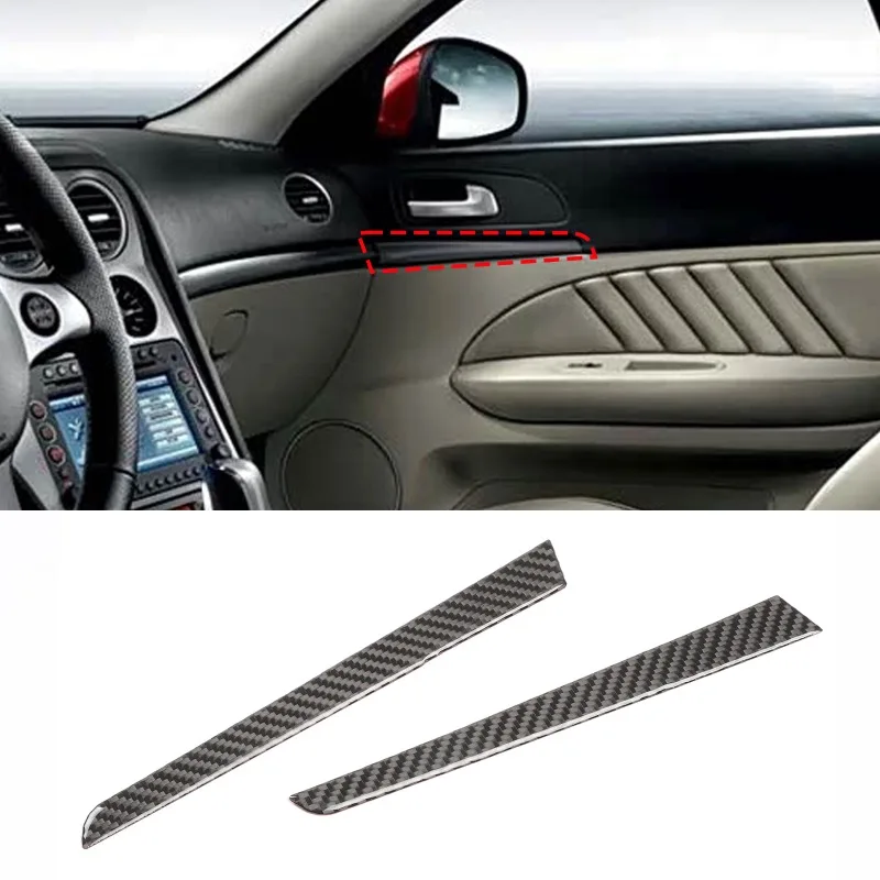 

Inner door panel trim for 2004 2005 2006 2007 2008 2009 2010 2011 Alfa Romeo 159 Real Carbon Fiber (Soft) Car Accessories