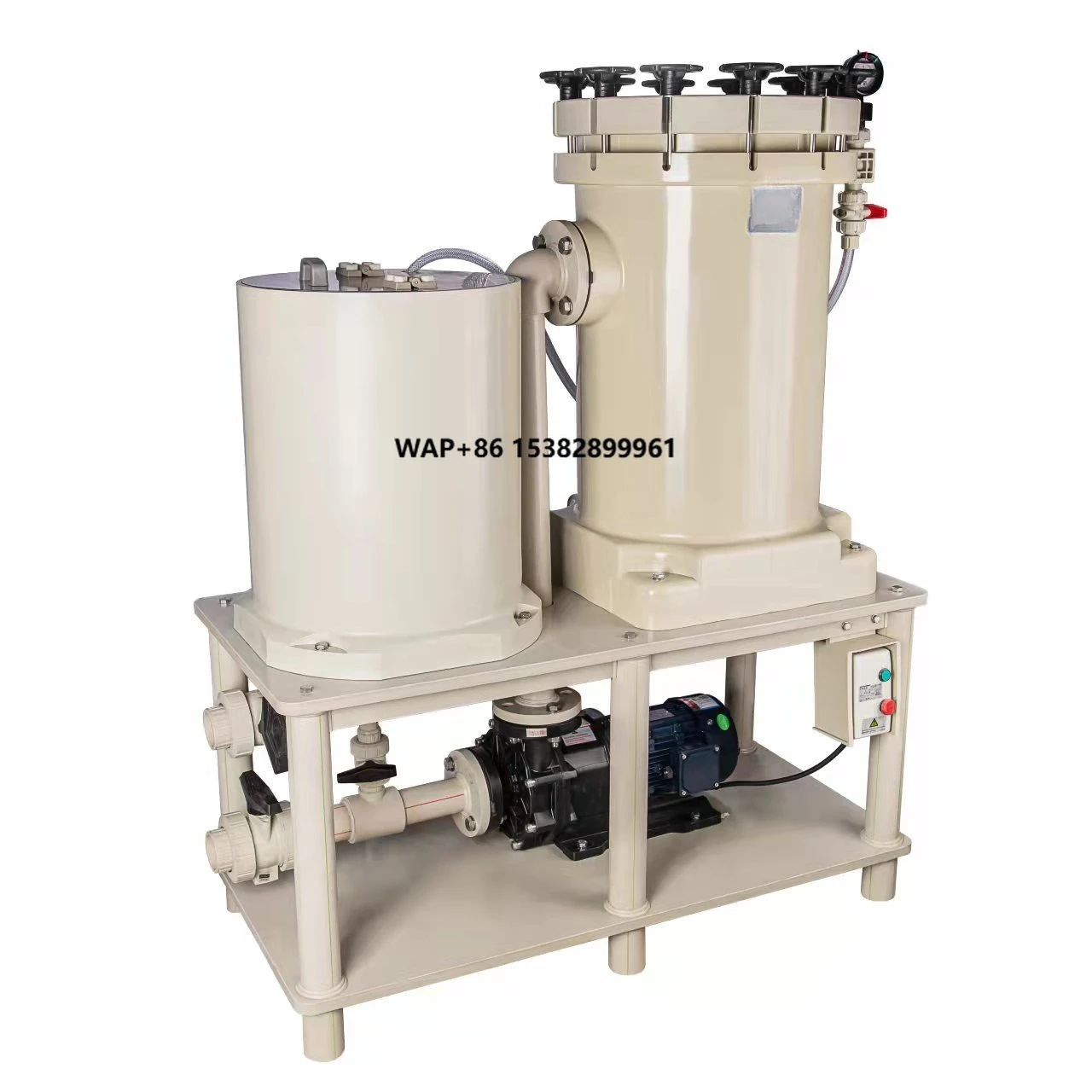 MKS Series High Efficiency Chrome Plating Filtration Equipment Metal Surface Treatment Filter Manufacturer