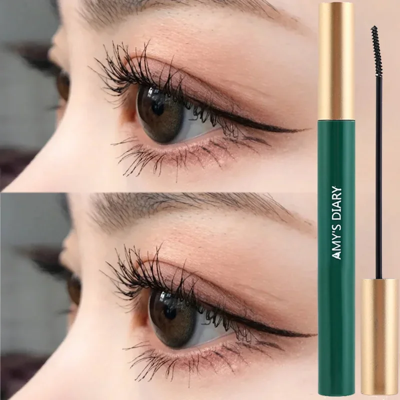 Black Brown Mascara Waterproof Extra Volume Lengthens Eyelashes Natural Thick Lashes Professional Eyes Makeup Korean Cosmetics