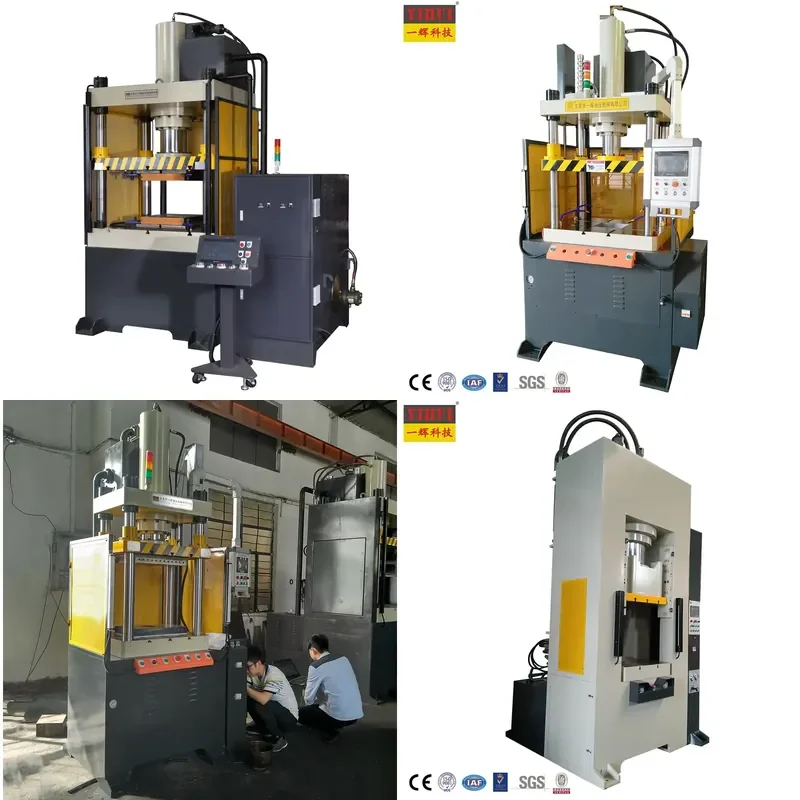 SFW Certificate 100ton Rubber Compression Molding Machine Fiber Hot Platen Press Hydraulic