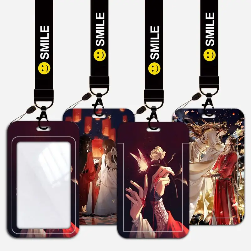 Chinese TV Series TGCF Tian Guan Ci Fu MXTX Xie Lian Hua Cheng Card Protective Cover ID Card Cover Card Holder Card Bag gift