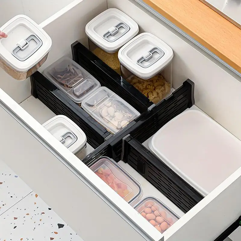 Kitchen Drawer Organizers Separators Space-Saving Kitchen Utensils Sturdy Dresser Separators Drawer Organizers For Easy Storage